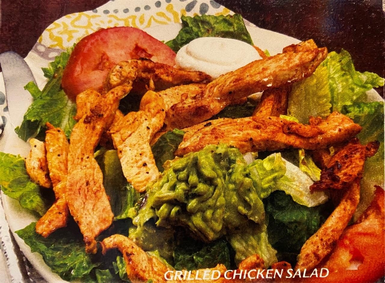 Grilled Chicken Salad.