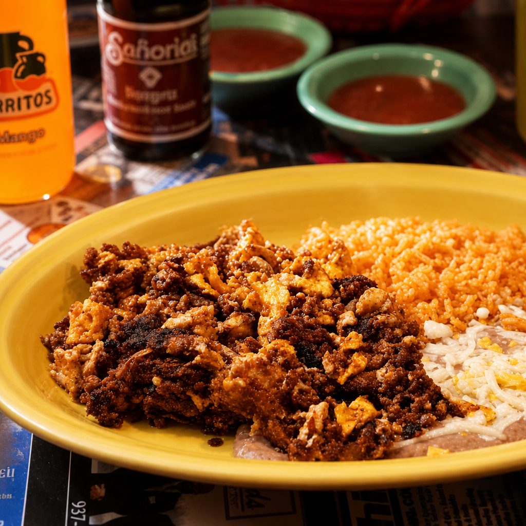 Huevos Con Chorizo.