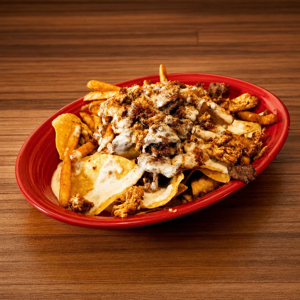La Gringa Nachos.